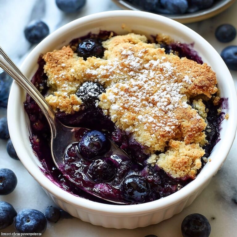 Blueberry Cobbler for Two Recipe